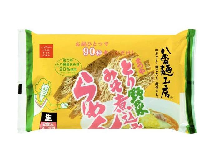 とり野菜みそ煮込みらーめん