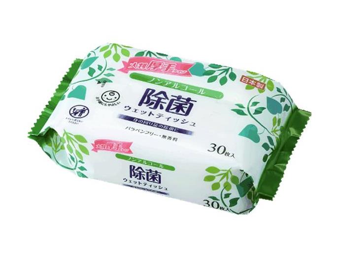 ｅ除菌ウェットティッシュ　大判厚手