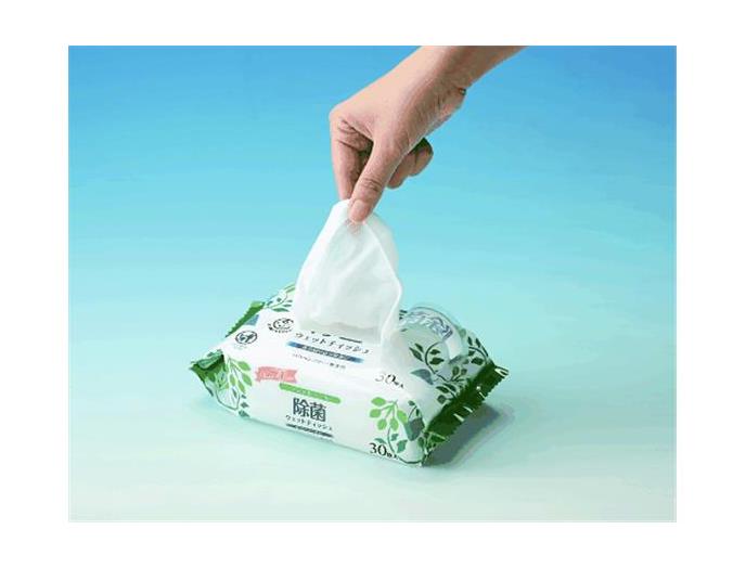 ｅ除菌ウェットティッシュ　大判厚手