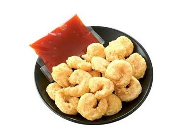 お手軽調理で簡単　甘口えびチリ