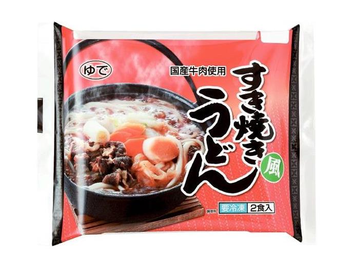 すき焼き風うどん