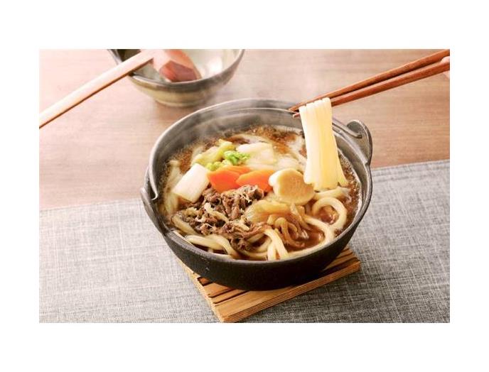 すき焼き風うどん