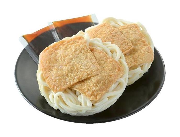 関西風　あげが２枚のきつねうどん