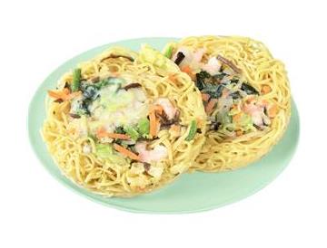 海老と炒め野菜の香ばし塩焼そば