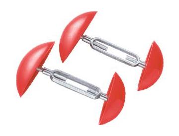 ネジを回して幅を調整