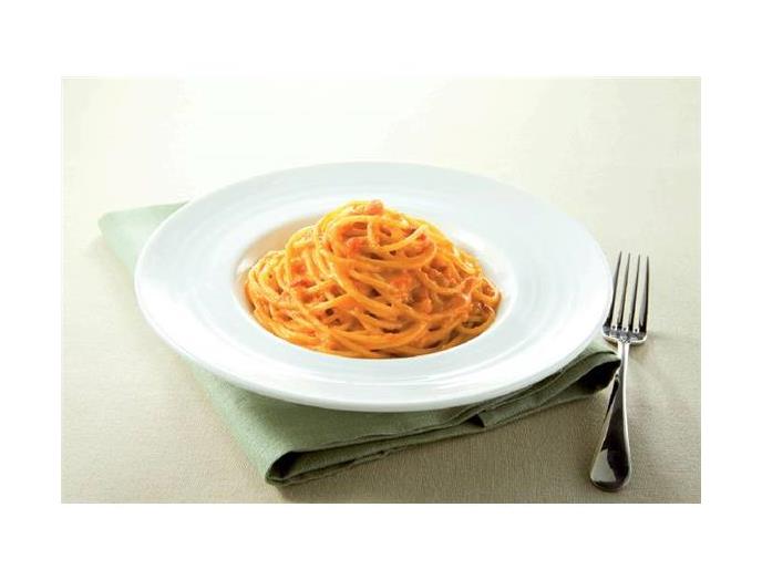 ｅ大人むけのパスタ　紅ずわい蟹のトマトクリーム