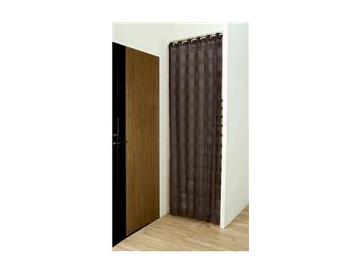 ブラウン　　※のれん棒は付いていません。　　約２５０ｃｍ　　使用例※画像はイメージです。