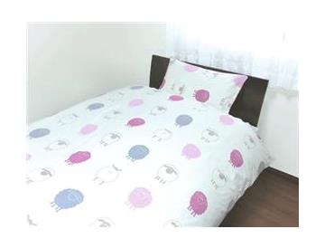 ピンク・※お届けは掛ふとんカバーのみです。