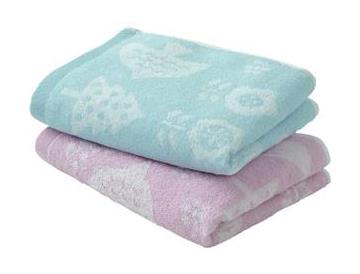 ミニバスタオル２色組