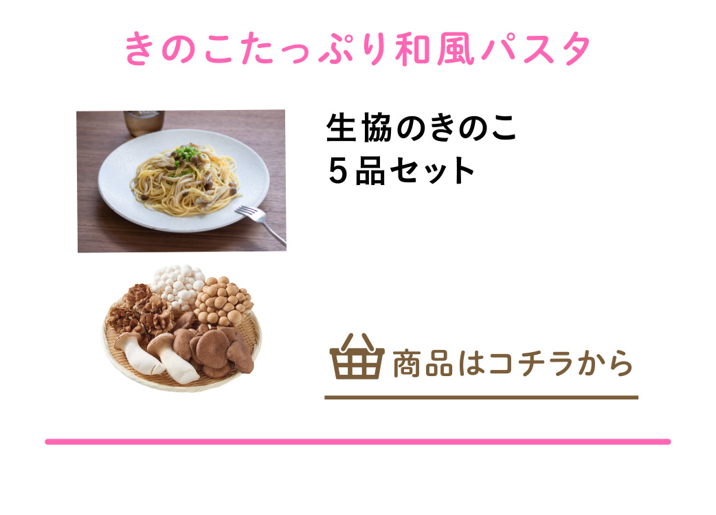 生協のきのこ５品セット