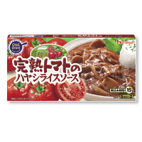 完熟トマトのハヤシライスソース
１８４ｇ（５皿分×２）