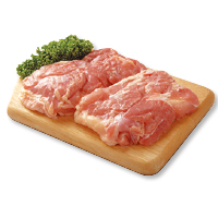 元気鶏若鶏モモ肉（バラ凍結）
４００ｇ（２枚）