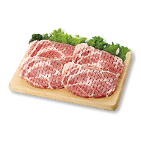 国産豚肩ローストンテキ用（すじ切り）
３２０ｇ（４枚）