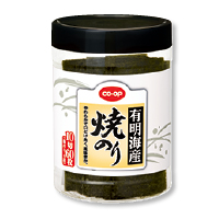 有明海産　焼のり（卓上タイプ）
１０切６０枚（板のり６枚）
