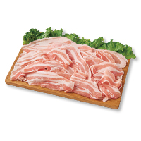 国産豚バラ切落し
３００ｇ