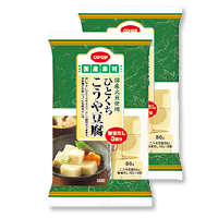 国産大豆使用ひとくちこうや豆腐
８６ｇ（粉末だし３０ｇ含む）×２