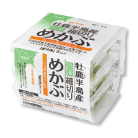 牡鹿半島産冷凍細切りめかぶ
４０ｇ×３