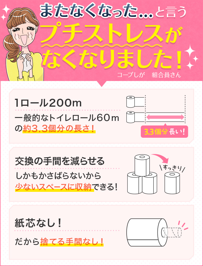 めっちゃ巻いてるトイレロール