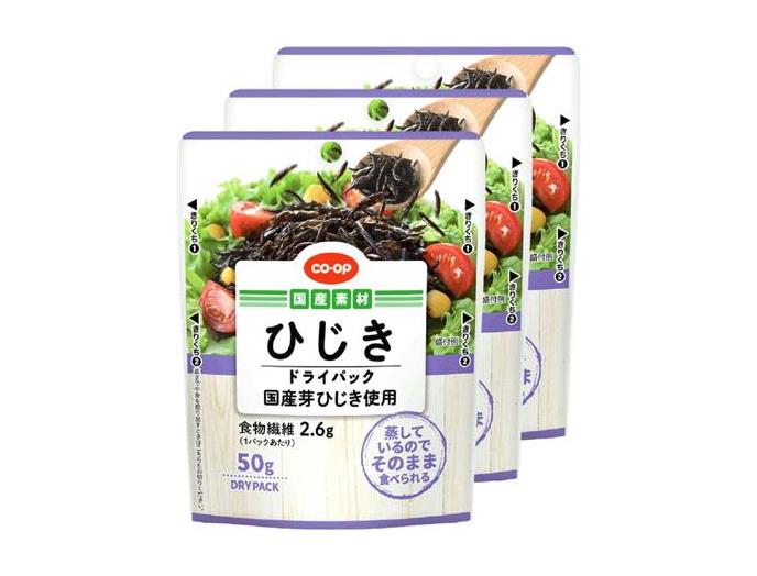 ひじきドライパック（パウチ）国産芽ひじき使用