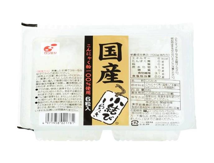 国産　小結びしらたき