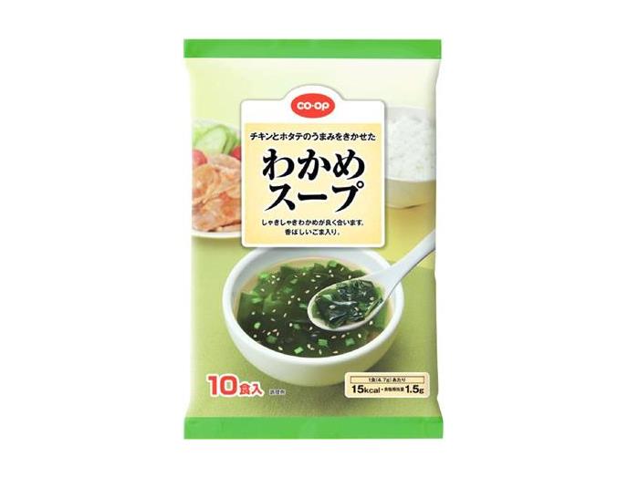 コープしが 4月4回（スマートフォン） 商品詳細 わかめスープ