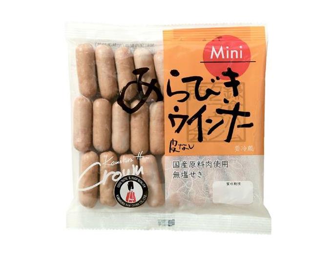 国産ミニあらびきウインナー