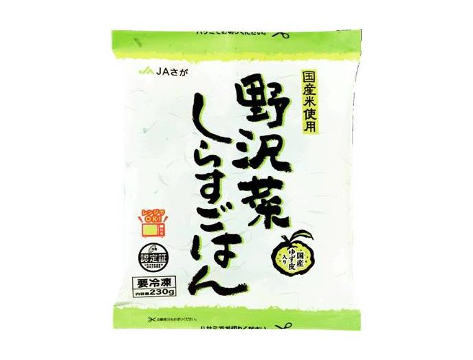 コープしが １月２回 スマートフォン 商品詳細 野沢菜しらすごはん