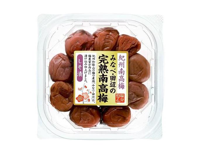 みなべ・田辺の完熟南高梅　しそ漬