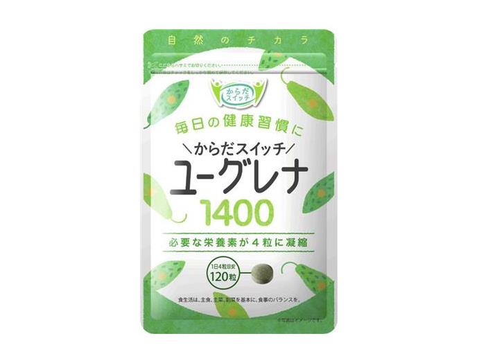 ユーグレナのちから 240粒 お得な120粒×2袋 【旧ミドリムシの