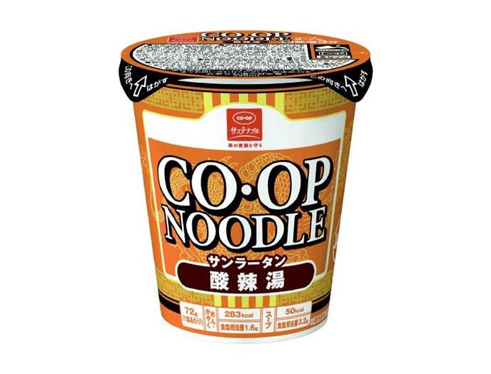ｅコープヌードル酸辣湯
