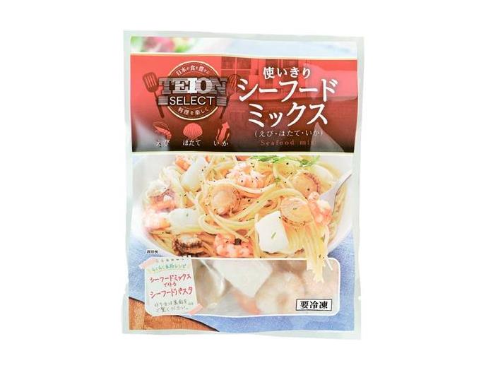 使いきりシーフードミックス（いか・えび・ほたて）