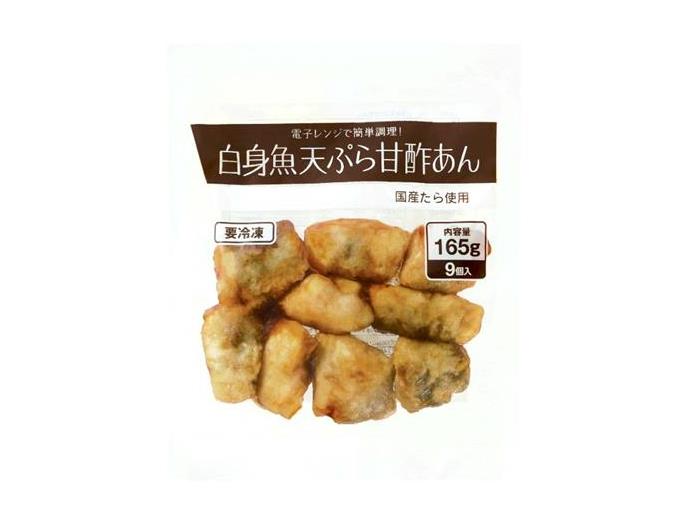 ｅ白身魚天ぷら甘酢あん