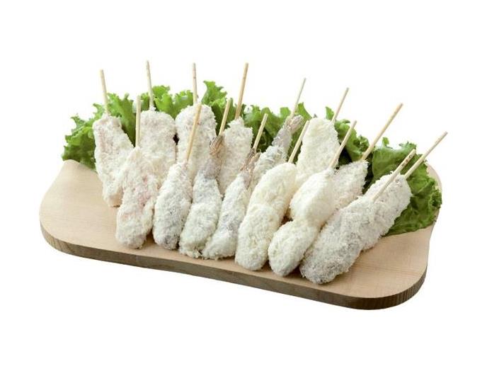 ぎょうさん食べてや！串カツセット