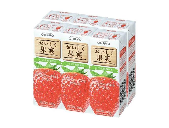 おいしく果実のむヨーグルトいちご