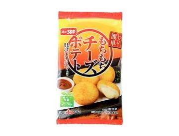 レンジで簡単もちもちチーズポテト