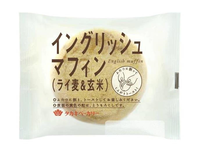 イングリッシュマフィン（ライ麦＆玄米）