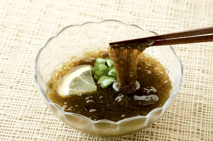 歯ごたえシャキッとのどごしつるんっ