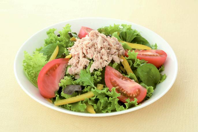 国産野菜スープで味付けしたツナ