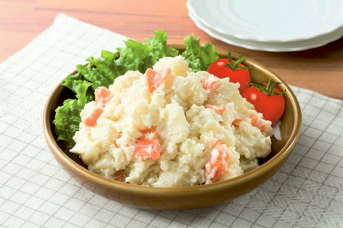 男爵芋のホクホク食感にやさしい味付け