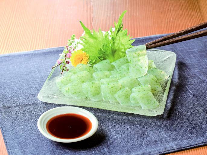 水洗いして１品！国産あおさの風味豊か