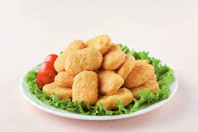 国産若鶏のムネ肉使用